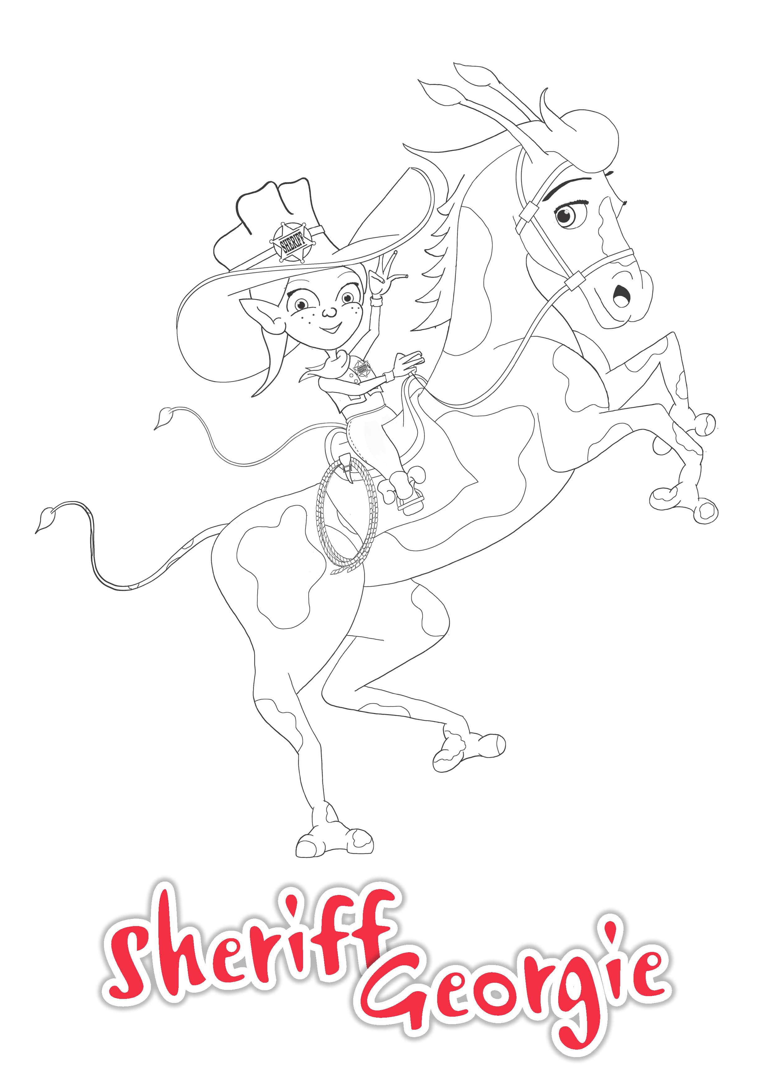 Sheriff Georgie to colour
